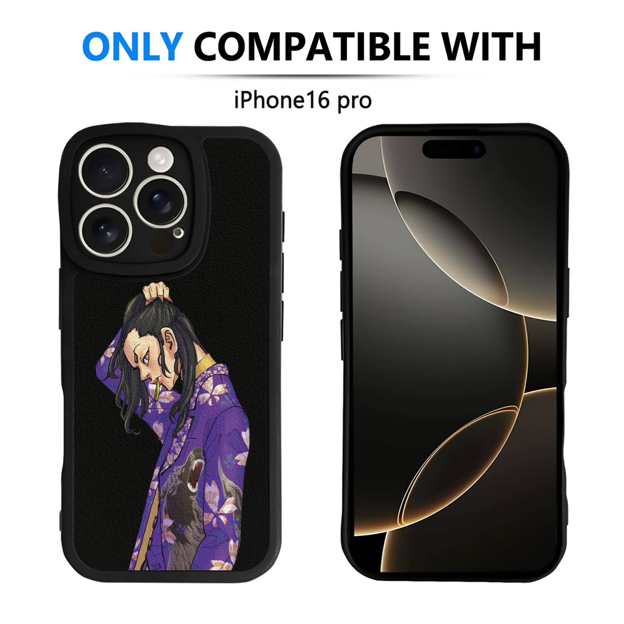（画像用） 東京リベンジャーズ Tokyo Revengers 【iPhone 16シリーズ対応】シリコンスマホケース（レザー調） 材質：シリコン
